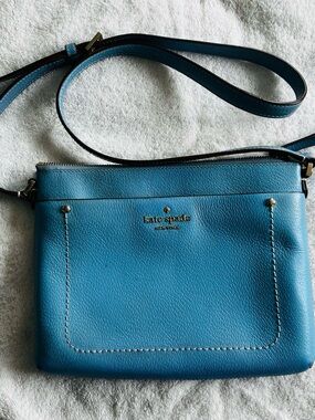 Kate Spade Blue Crossbody Bag